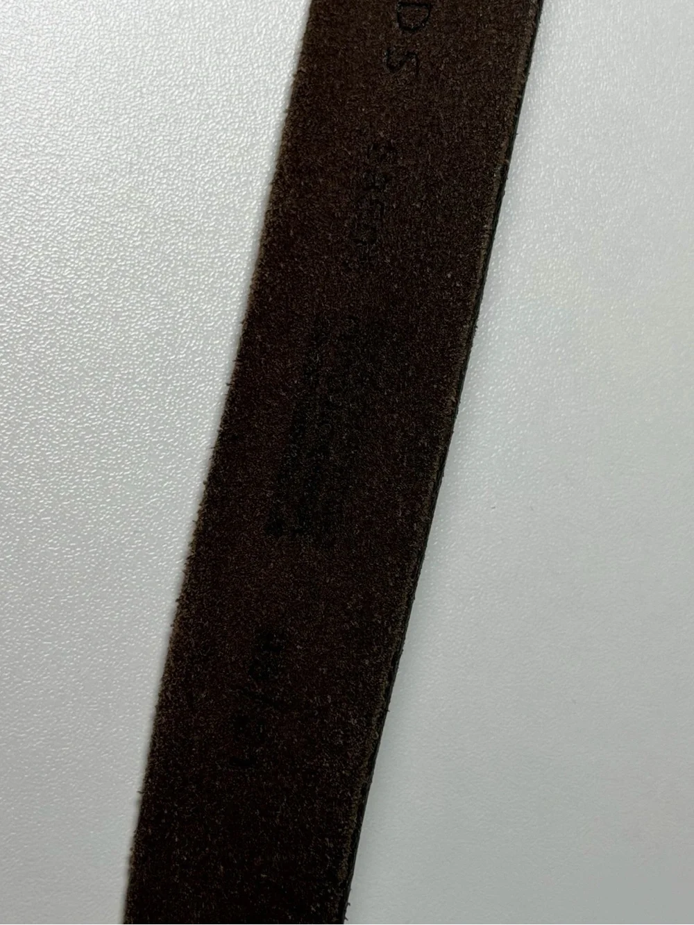 RICHARDS Fine Attire Genuine Leather Made in USA Brown Belt Antique Metal Buckle
